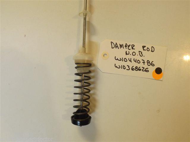 WHIRLPOOL/MAYTAG WASHERW10440786 W10368626 Damper Rod Assembly, Tub Suspension WHIRLPOOL/MAYTAG WASHERW10440786 W10368626 Damper Rod Assembly, Tub Suspension